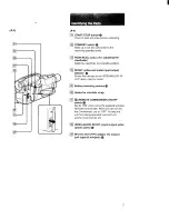 Preview for 7 page of Sony Handycam CCD-F55 Operating Instructions Manual