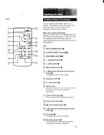 Preview for 9 page of Sony Handycam CCD-F55 Operating Instructions Manual