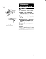 Preview for 15 page of Sony Handycam CCD-F55 Operating Instructions Manual