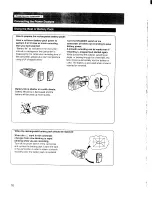 Preview for 16 page of Sony Handycam CCD-F55 Operating Instructions Manual