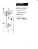 Preview for 21 page of Sony Handycam CCD-F55 Operating Instructions Manual