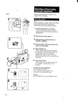 Preview for 22 page of Sony Handycam CCD-F55 Operating Instructions Manual