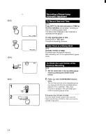 Preview for 24 page of Sony Handycam CCD-F55 Operating Instructions Manual