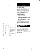 Preview for 32 page of Sony Handycam CCD-F55 Operating Instructions Manual