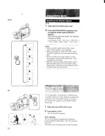 Preview for 34 page of Sony Handycam CCD-F55 Operating Instructions Manual