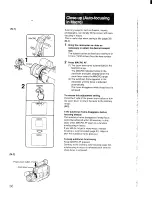 Preview for 36 page of Sony Handycam CCD-F55 Operating Instructions Manual