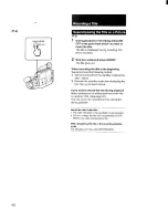 Preview for 40 page of Sony Handycam CCD-F55 Operating Instructions Manual