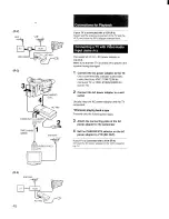 Preview for 48 page of Sony Handycam CCD-F55 Operating Instructions Manual