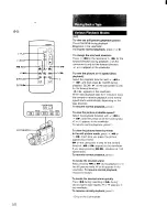 Preview for 50 page of Sony Handycam CCD-F55 Operating Instructions Manual