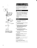 Preview for 52 page of Sony Handycam CCD-F55 Operating Instructions Manual