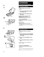 Предварительный просмотр 14 страницы Sony Handycam CCD-F56 Operating Instructions Manual