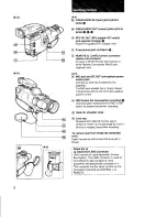 Предварительный просмотр 8 страницы Sony Handycam CCD-F73 Operating Instructions Manual