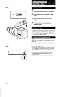 Предварительный просмотр 16 страницы Sony Handycam CCD-F73 Operating Instructions Manual