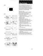 Предварительный просмотр 25 страницы Sony Handycam CCD-F73 Operating Instructions Manual