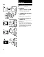 Предварительный просмотр 26 страницы Sony Handycam CCD-F73 Operating Instructions Manual