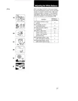 Предварительный просмотр 27 страницы Sony Handycam CCD-F73 Operating Instructions Manual