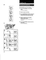 Предварительный просмотр 38 страницы Sony Handycam CCD-F73 Operating Instructions Manual