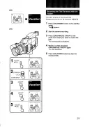 Предварительный просмотр 39 страницы Sony Handycam CCD-F73 Operating Instructions Manual