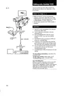 Предварительный просмотр 44 страницы Sony Handycam CCD-F73 Operating Instructions Manual