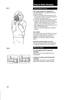 Предварительный просмотр 48 страницы Sony Handycam CCD-F73 Operating Instructions Manual