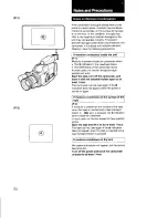 Предварительный просмотр 50 страницы Sony Handycam CCD-F73 Operating Instructions Manual