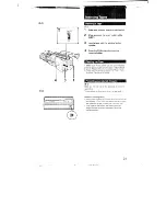 Preview for 21 page of Sony Handycam CCD-F77 Operating Instructions Manual