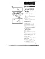 Preview for 49 page of Sony Handycam CCD-F77 Operating Instructions Manual