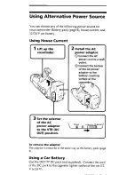 Preview for 20 page of Sony Handycam CCD-FX228 Operation Manual