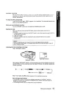 Preview for 15 page of Sony Handycam CCD-FX310 Operation Manual