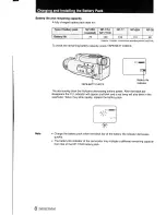 Предварительный просмотр 8 страницы Sony Handycam CCD-FX411 Operation Manual