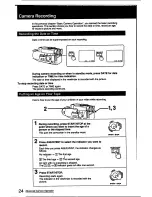 Preview for 24 page of Sony Handycam CCD-FX425 Operation Manual