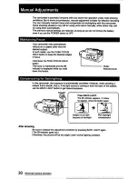 Preview for 30 page of Sony Handycam CCD-FX425 Operation Manual