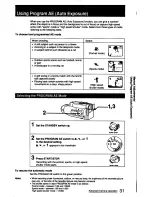 Preview for 31 page of Sony Handycam CCD-FX425 Operation Manual