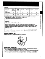 Preview for 7 page of Sony Handycam CCD-FX430 Operation Manual