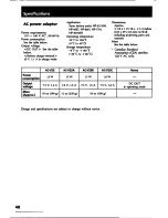 Preview for 48 page of Sony Handycam CCD-FX430 Operation Manual