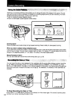 Preview for 18 page of Sony Handycam CCD-FX525 Operation Manual