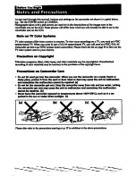 Preview for 4 page of Sony Handycam CCD-FX730V Operation Manual