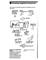 Preview for 6 page of Sony Handycam CCD-SC5 Operation Manual