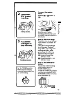 Preview for 15 page of Sony Handycam CCD-SC5 Operation Manual