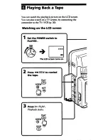 Preview for 16 page of Sony Handycam CCD-SC5 Operation Manual