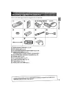 Предварительный просмотр 5 страницы Sony Handycam CCD-TR100 Operation Manual