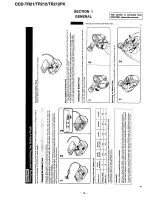 Preview for 4 page of Sony Handycam CCD-TR21 Service Manual