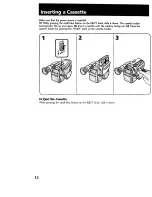 Preview for 12 page of Sony Handycam CCD-TR28 Operation Manual