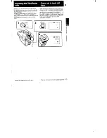 Preview for 13 page of Sony Handycam CCD-TR3 Operation Manual