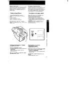 Preview for 17 page of Sony Handycam CCD-TR3 Operation Manual