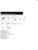 Preview for 5 page of Sony Handycam CCD-TR3000 Operation Manual