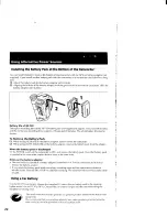 Preview for 22 page of Sony Handycam CCD-TR3000 Operation Manual