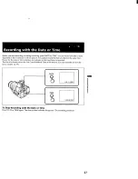 Preview for 27 page of Sony Handycam CCD-TR3000 Operation Manual