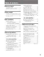 Preview for 3 page of Sony Handycam CCD-TR311 Operating Instructions Manual