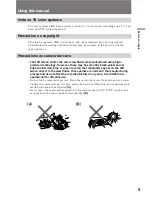 Preview for 5 page of Sony Handycam CCD-TR311 Operating Instructions Manual